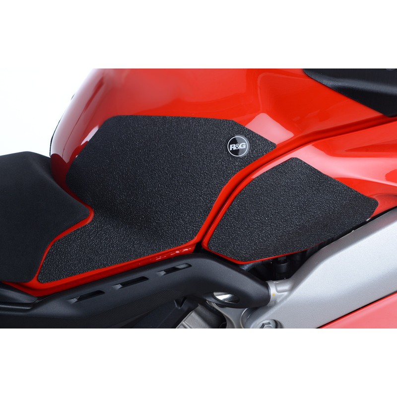 Kit grip de réservoir R&G RACING 4 pièces noir Ducati Panigale V4 Kit grip de réservoir R&G RACING 4 pièces noir Ducati Panigale V4 – Image 3