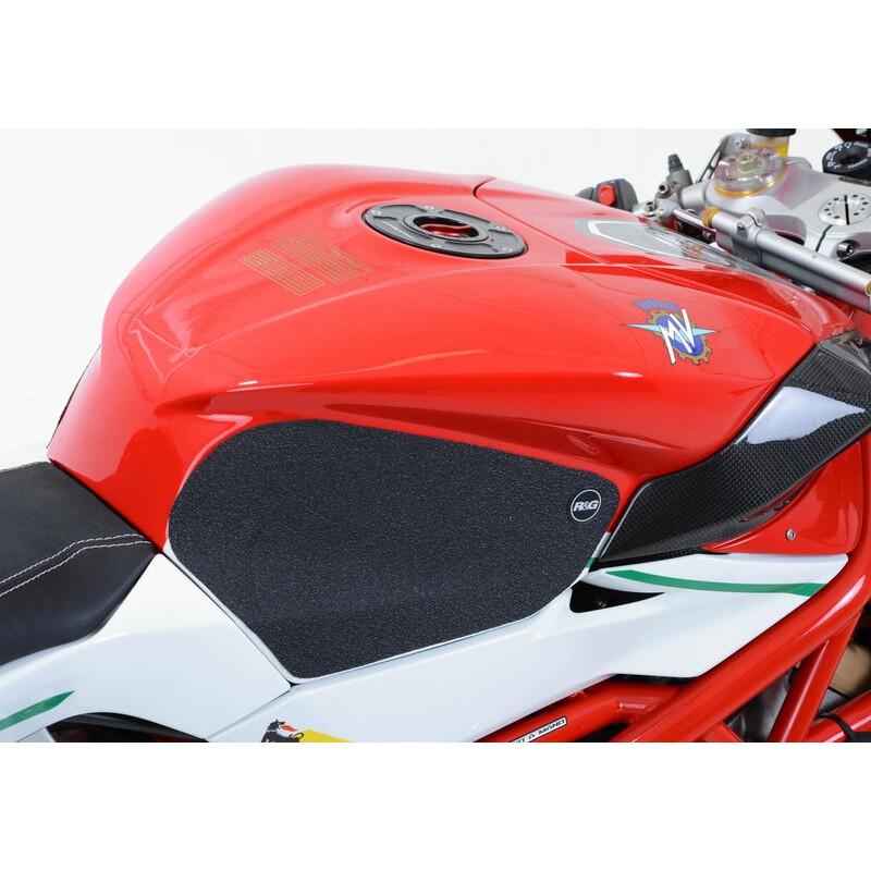 Kit grip de réservoir R&G RACING 2 pièces noir MV Agusta F4RR Kit grip de réservoir R&G RACING 2 pièces noir MV Agusta F4RR – Image 4