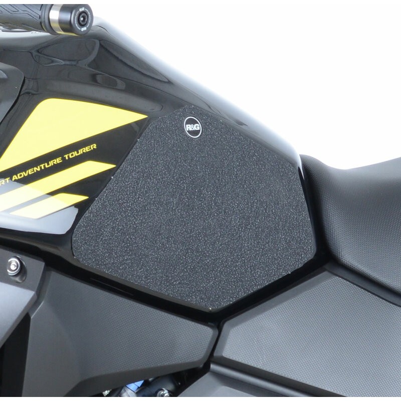 Kit grip de réservoir R&G RACING translucide (2 pièces) Suzuki V-Strom 250 Kit grip de réservoir R&G RACING translucide (2 pièces) Suzuki V-Strom 250