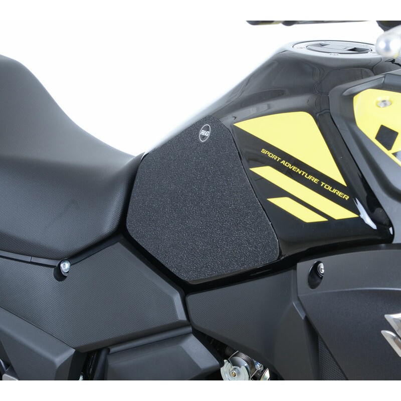 Kit grip de réservoir R&G RACING translucide (2 pièces) Suzuki V-Strom 250 Kit grip de réservoir R&G RACING translucide (2 pièces) Suzuki V-Strom 250 – Image 2