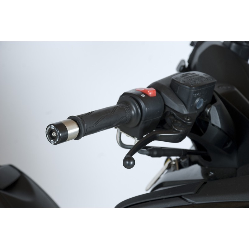 Embouts de guidon R&G RACING noir Yamaha Embouts de guidon R&G RACING noir Yamaha