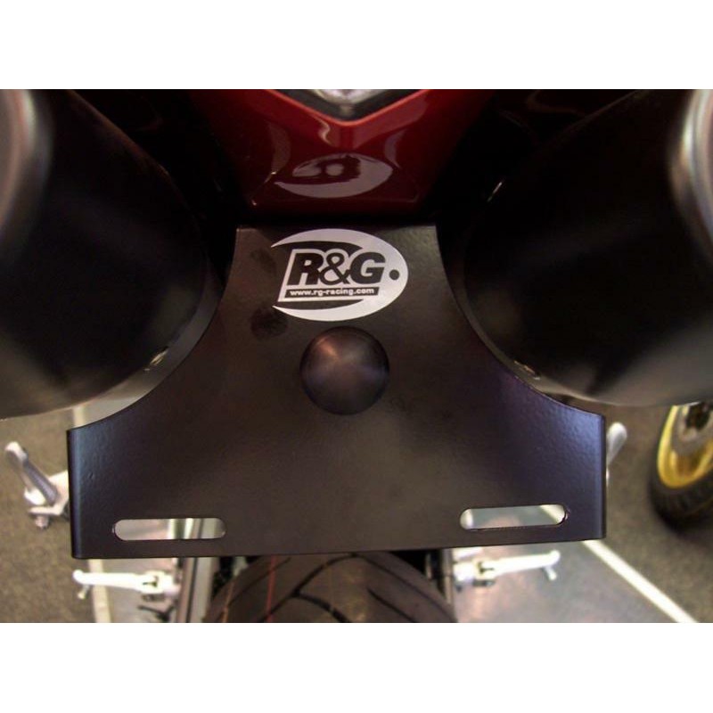 Support de plaque R&G RACING noir Yamaha YZF-R1 Support de plaque R&G RACING noir Yamaha YZF-R1