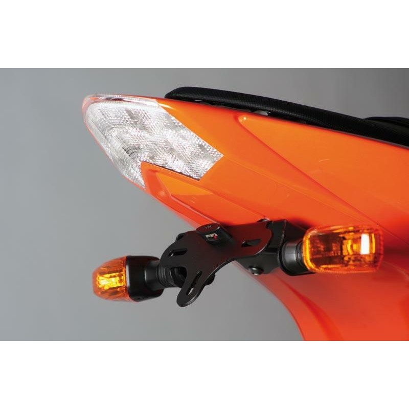 Support de plaque R&G RACING noir Kawasaki Support de plaque R&G RACING noir Kawasaki