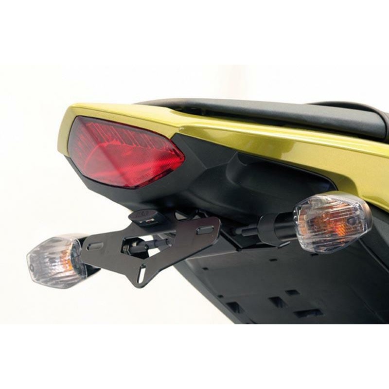 Support de plaque R&G RACING noir Honda CB1000R Support de plaque R&G RACING noir Honda CB1000R