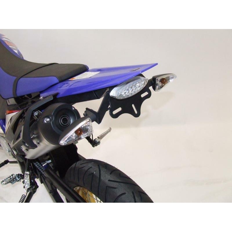 Support de plaque R&G RACING noir Yamaha WR125R/X Support de plaque R&G RACING noir Yamaha WR125R/X