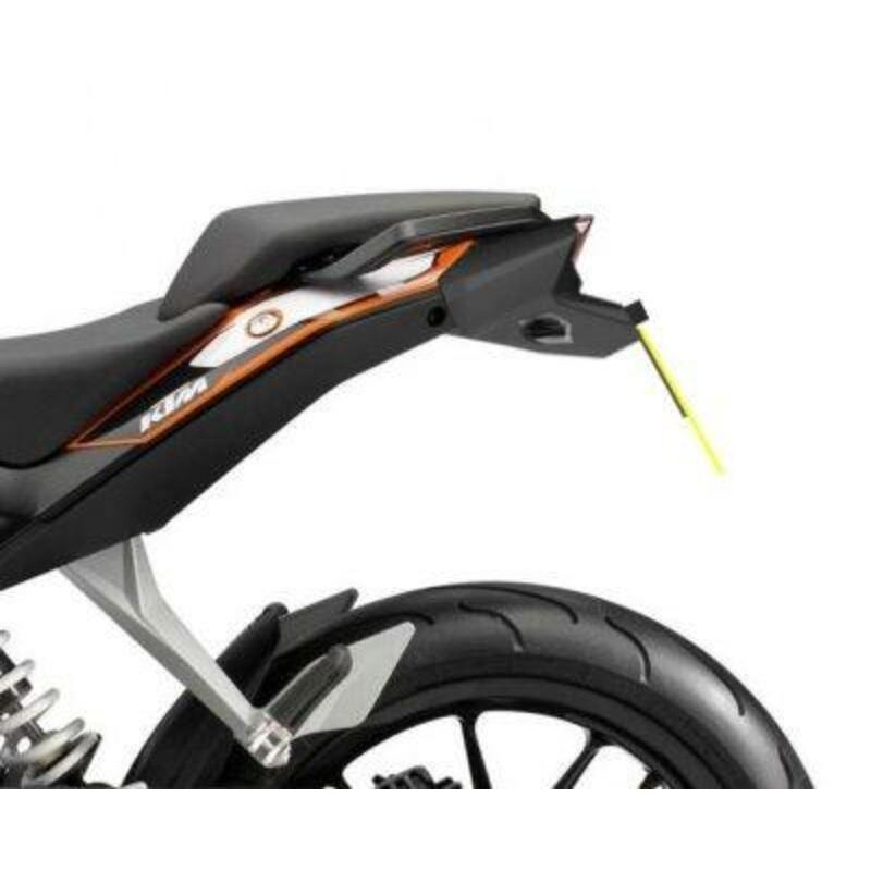 Support de plaque R&G RACING noir KTM Duke 125/200/390 Support de plaque R&G RACING noir KTM Duke 125/200/390