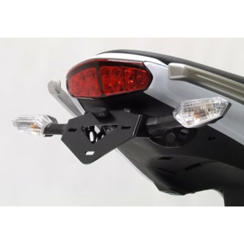 Support de plaque R&G RACING noir Kawasaki ER-6 F/N Support de plaque R&G RACING noir Kawasaki ER-6 F/N