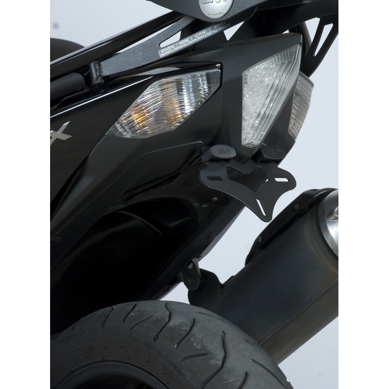 Support de plaque R&G RACING noir Yamaha T-Max 530 Support de plaque R&G RACING noir Yamaha T-Max 530 – Image 5