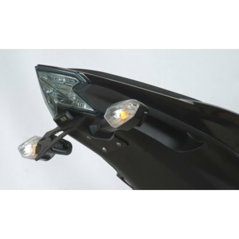 Support de plaque R&G RACING noir Kawasaki Z800/E Support de plaque R&G RACING noir Kawasaki Z800/E