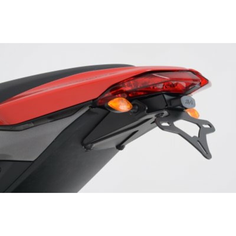 Support de plaque R&G RACING noir Ducati Hypermotard 821/939 Support de plaque R&G RACING noir Ducati Hypermotard 821/939