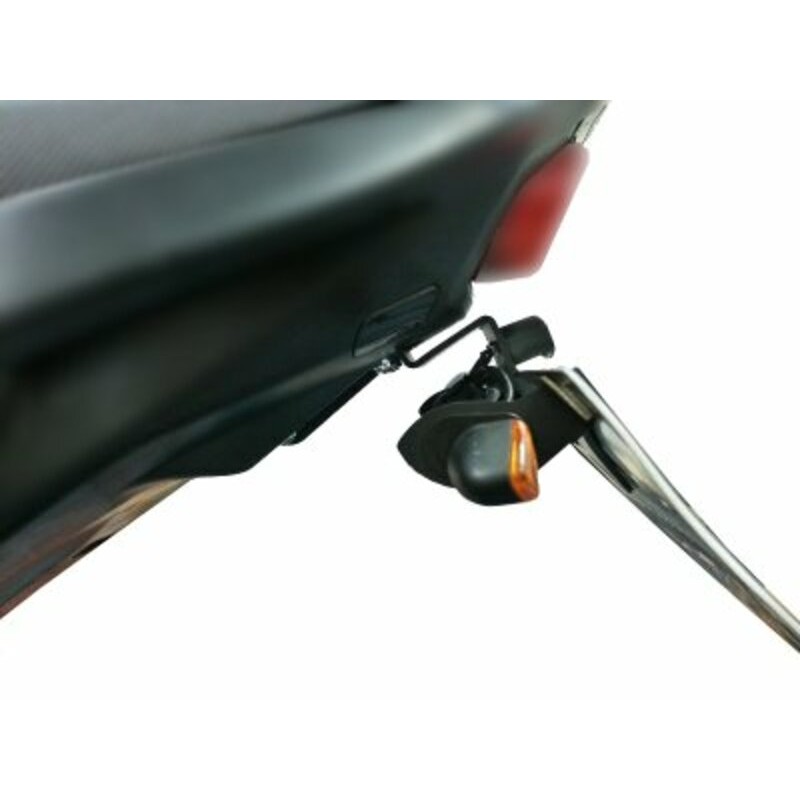 Support de plaque R&G RACING noir Honda CB650F Support de plaque R&G RACING noir Honda CB650F