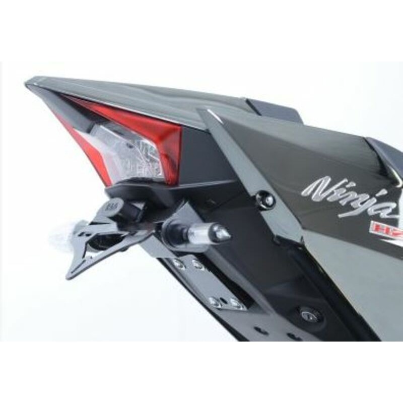 Support de plaque R&G RACING noir Kawasaki H2 Support de plaque R&G RACING noir Kawasaki H2