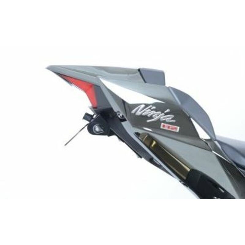 Support de plaque R&G RACING noir Kawasaki H2 Support de plaque R&G RACING noir Kawasaki H2 – Image 2