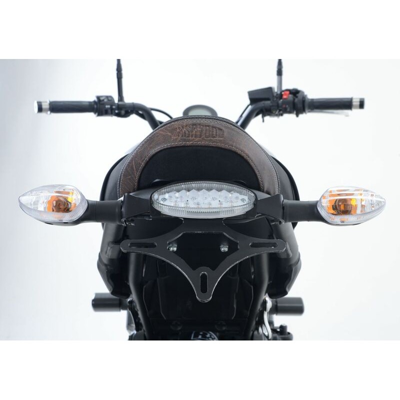 Support de plaque R&G RACING noir Yamaha XSR700 Support de plaque R&G RACING noir Yamaha XSR700 – Image 2