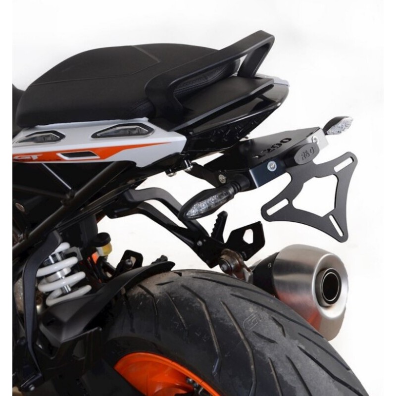 Support de plaque R&G RACING noir KTM 1290 Super Duke GT Support de plaque R&G RACING noir KTM 1290 Super Duke GT