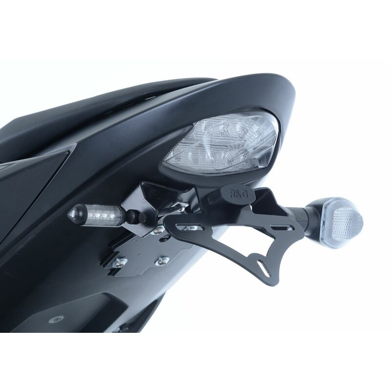Support de plaque R&G RACING noir Suzuki GSX-S750 Support de plaque R&G RACING noir Suzuki GSX-S750 – Image 2