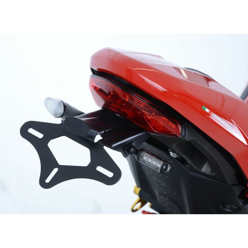 Support de plaque R&G RACING noir Ducati Support de plaque R&G RACING noir Ducati – Image 2