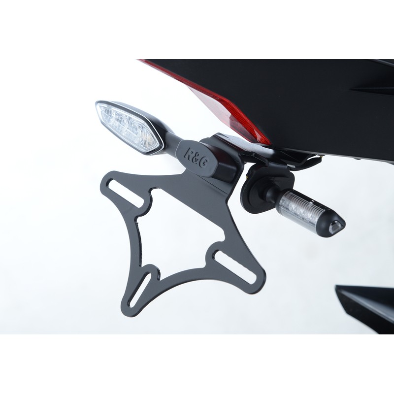 Support de plaque R&G RACING noir Yamaha YZF-R6 Support de plaque R&G RACING noir Yamaha YZF-R6