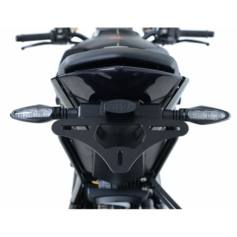 Support de plaque R&G RACING noir KTM 1290 Super Duke R Support de plaque R&G RACING noir KTM 1290 Super Duke R – Image 2