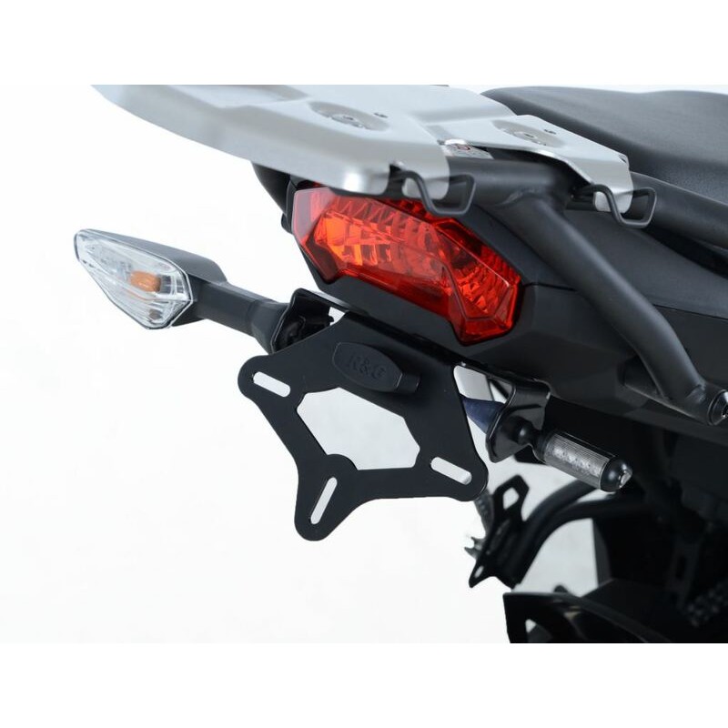 Support de plaque R&G RACING noir Kawasaki Versys X 250/300 Support de plaque R&G RACING noir Kawasaki Versys X 250/300