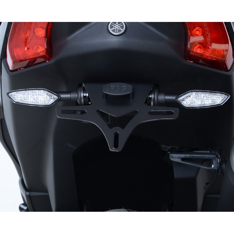 Support de plaque R&G RACING noir Yamaha T-Max 530 Support de plaque R&G RACING noir Yamaha T-Max 530 – Image 2
