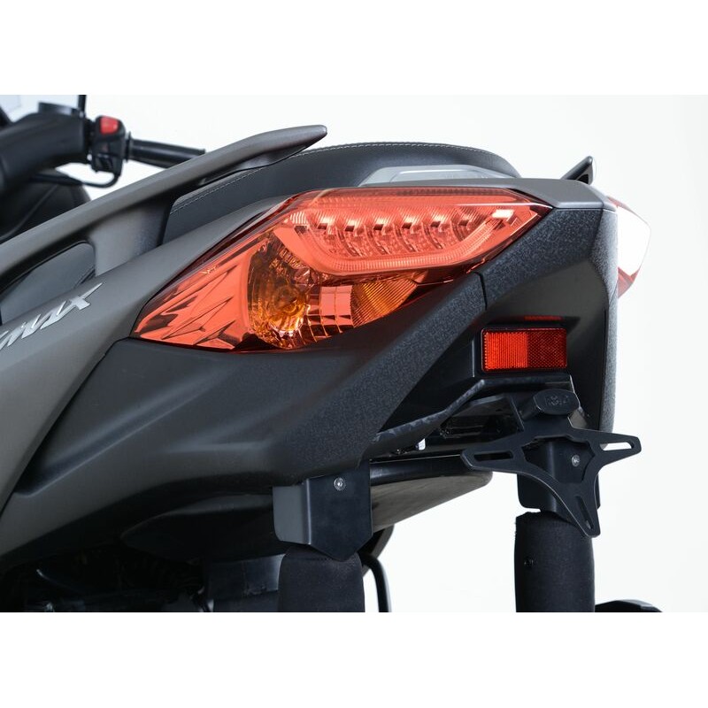 Support de plaque R&G RACING noir Yamaha X-Max 300 Support de plaque R&G RACING noir Yamaha X-Max 300