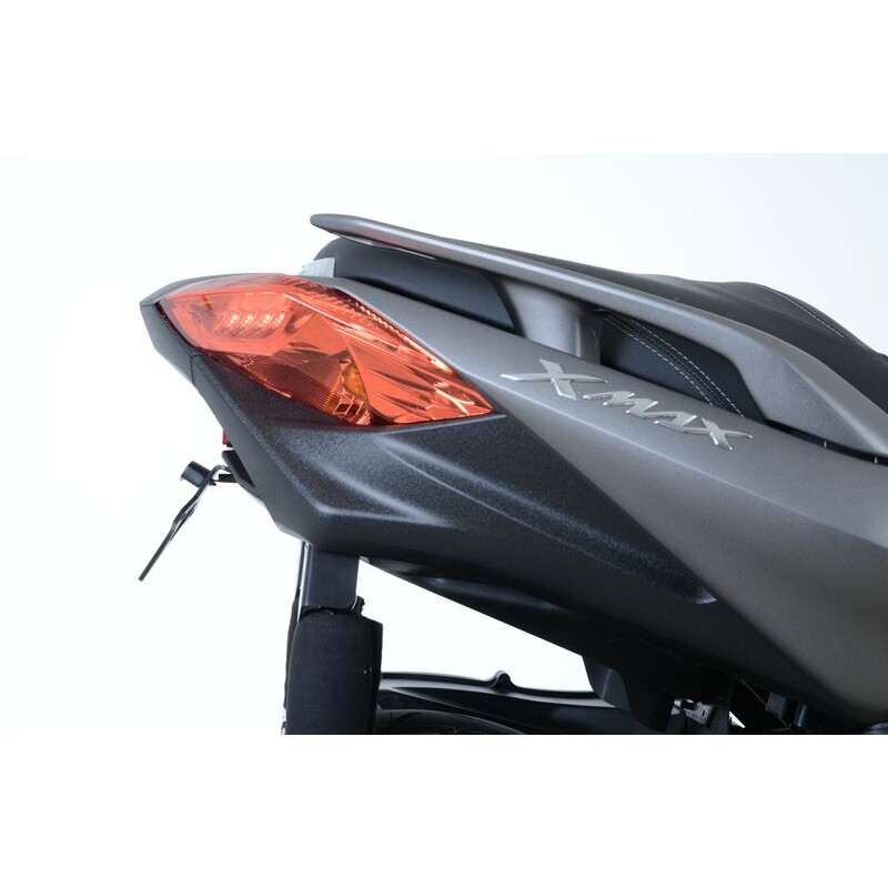Support de plaque R&G RACING noir Yamaha X-Max 300 Support de plaque R&G RACING noir Yamaha X-Max 300 – Image 4