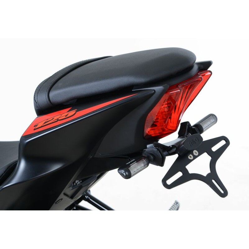 Support de plaque R&G RACING noir Suzuki GSX-R125 Support de plaque R&G RACING noir Suzuki GSX-R125 – Image 2
