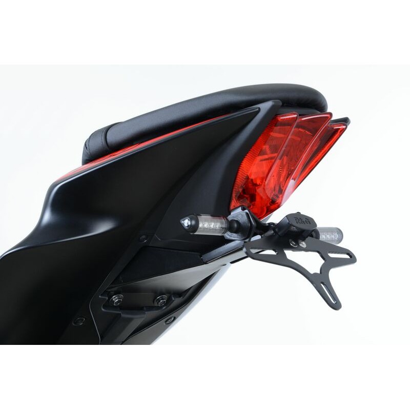 Support de plaque R&G RACING noir Suzuki GSX-R125 Support de plaque R&G RACING noir Suzuki GSX-R125 – Image 3