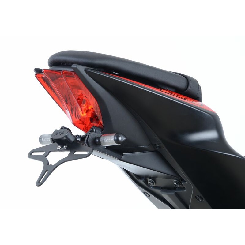 Support de plaque R&G RACING noir Suzuki GSX-R125 Support de plaque R&G RACING noir Suzuki GSX-R125 – Image 6