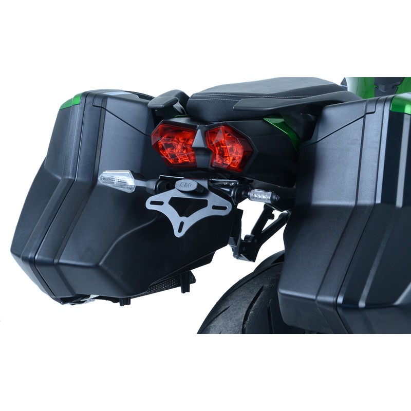 Support de plaque R&G RACING noir Kawasaki H2 SX Support de plaque R&G RACING noir Kawasaki H2 SX – Image 4