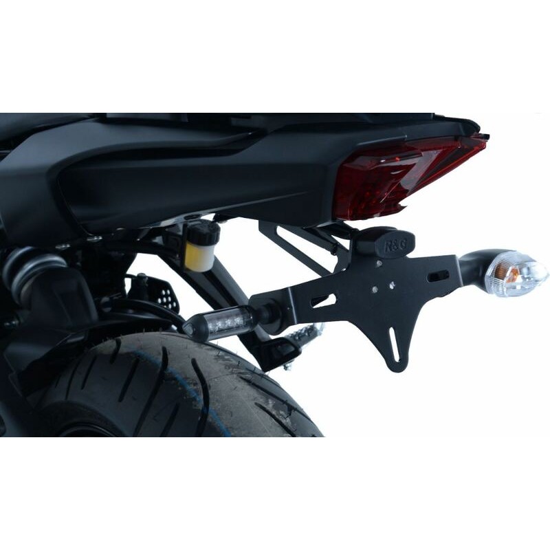 Support de plaque R&G RACING noir Yamaha MT-07 Support de plaque R&G RACING noir Yamaha MT-07