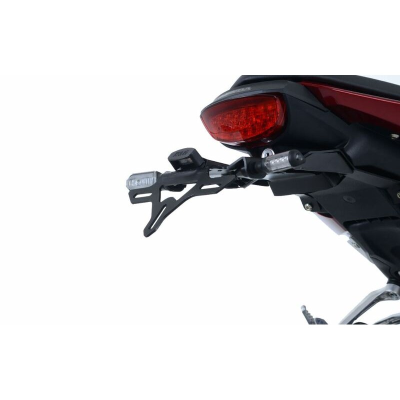 Support de plaque R&G RACING noir Honda CB125R Support de plaque R&G RACING noir Honda CB125R – Image 2