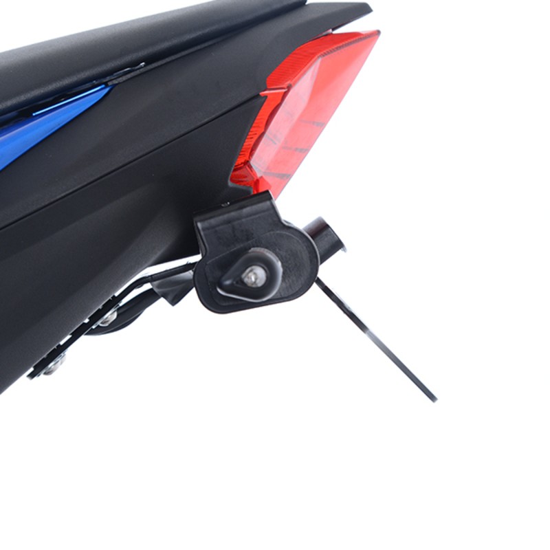 Support de plaque R&G RACING noir Kawasaki Z125 Support de plaque R&G RACING noir Kawasaki Z125 – Image 3