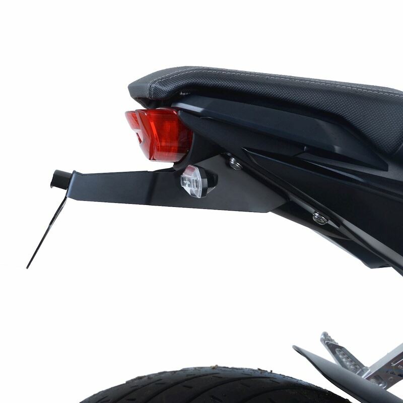 Support de plaque R&G RACING noir Honda CB650R Support de plaque R&G RACING noir Honda CB650R – Image 4