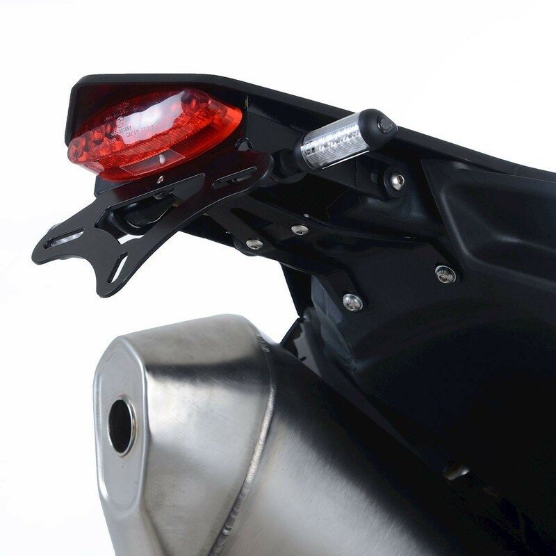 Support de plaque R&G RACING noir KTM SMC-R690 Support de plaque R&G RACING noir KTM SMC-R690