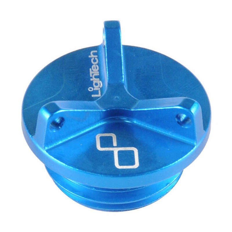 Bouchon de carter d'huile LIGHTECH M20x2,5 3 pans alu cobalt Bouchon de carter d'huile LIGHTECH M20x2,5 3 pans alu cobalt