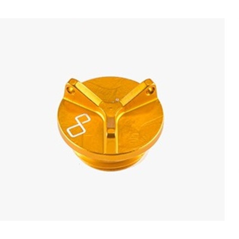 Bouchon de carter d'huile LIGHTECH 3 trous or M26 x 3 Bouchon de carter d'huile LIGHTECH 3 trous or M26 x 3