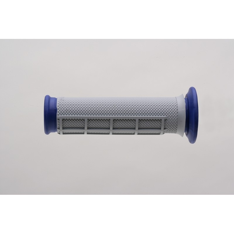 Revêtements RENTHAL ATV Dual Compound semi-gauffré Gris et Bleu Revêtements RENTHAL ATV Dual Compound semi-gauffré Gris et Bleu