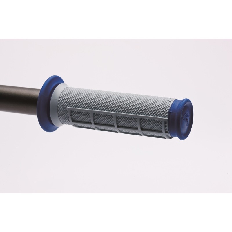 Revêtements RENTHAL ATV Dual Compound semi-gauffré Gris et Bleu Revêtements RENTHAL ATV Dual Compound semi-gauffré Gris et Bleu – Image 2