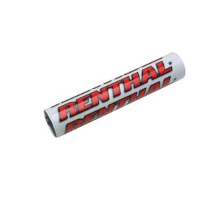 Mousse de guidon RENTHAL SX - 240mm Blanc et Rouge