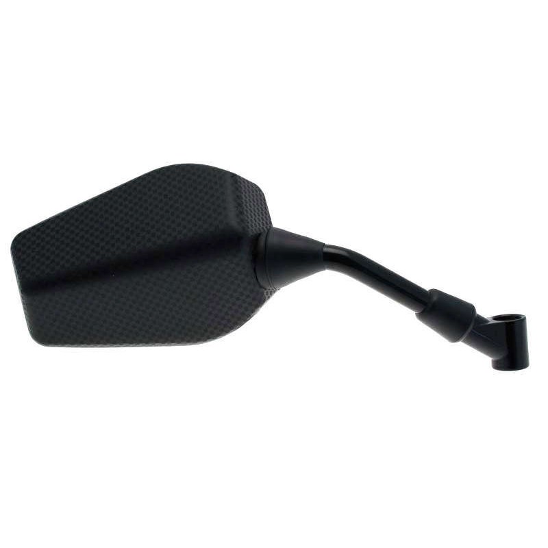 Rétroviseur V PARTS F1 rectangulaire droit universel M8/125 - carbone Rétroviseur V PARTS F1 rectangulaire droit universel M8/125 - carbone