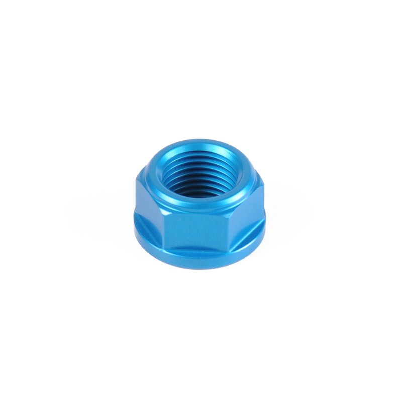 Ecrou d'axe de roue arrière LIGHTECH ergal cobalt Yamaha Mt-03 Ecrou d'axe de roue arrière LIGHTECH ergal cobalt Yamaha Mt-03