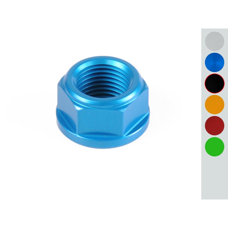 Ecrou d'axe de roue arrière LIGHTECH ergal noir Yamaha Mt-03 Ecrou d'axe de roue arrière LIGHTECH ergal noir Yamaha Mt-03