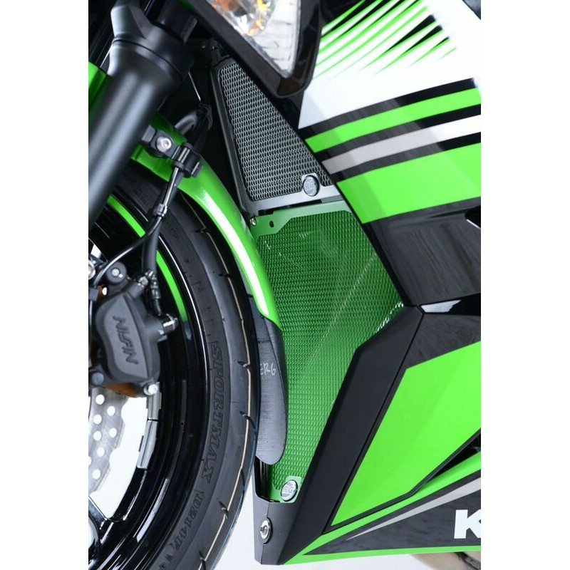 Grille de collecteur R&G Racing aluminium - Kawasaki Grille de collecteur R&G Racing aluminium - Kawasaki
