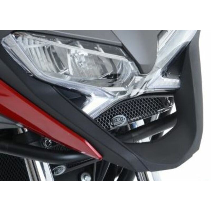 Protection de radiateur R&G Racing titane - Honda VFR800X Crossrunner Protection de radiateur R&G Racing titane - Honda VFR800X Crossrunner – Image 2