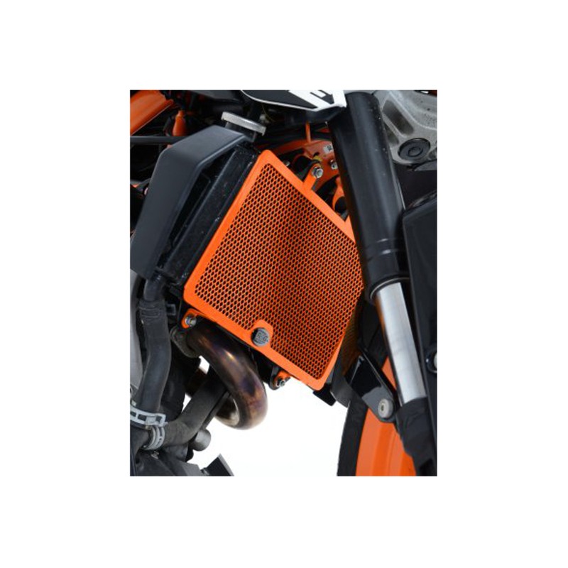 Protection de radiateur R&G Racing aluminium - KTM Duke 390 Protection de radiateur R&G Racing aluminium - KTM Duke 390