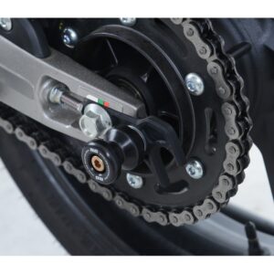 Pions de bras oscillant R&G RACING rouge avec platine Honda CBR250RR