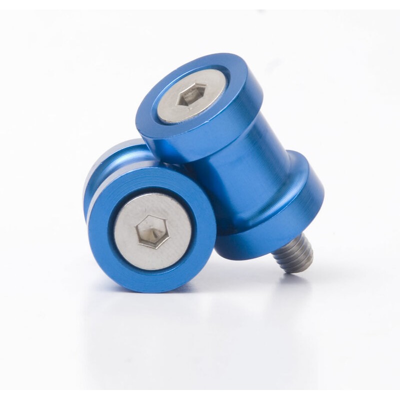 Pions de bras oscillant R&G RACING M10 bleu Pions de bras oscillant R&G RACING M10 bleu