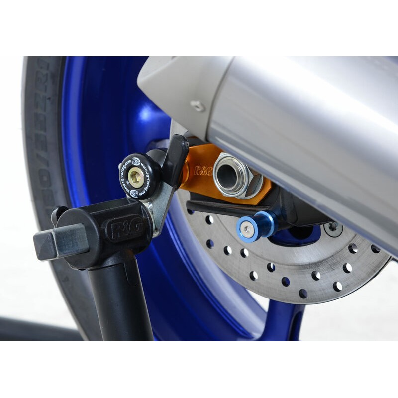 Pions de bras oscillant R&G RACING M10 bleu Pions de bras oscillant R&G RACING M10 bleu – Image 2